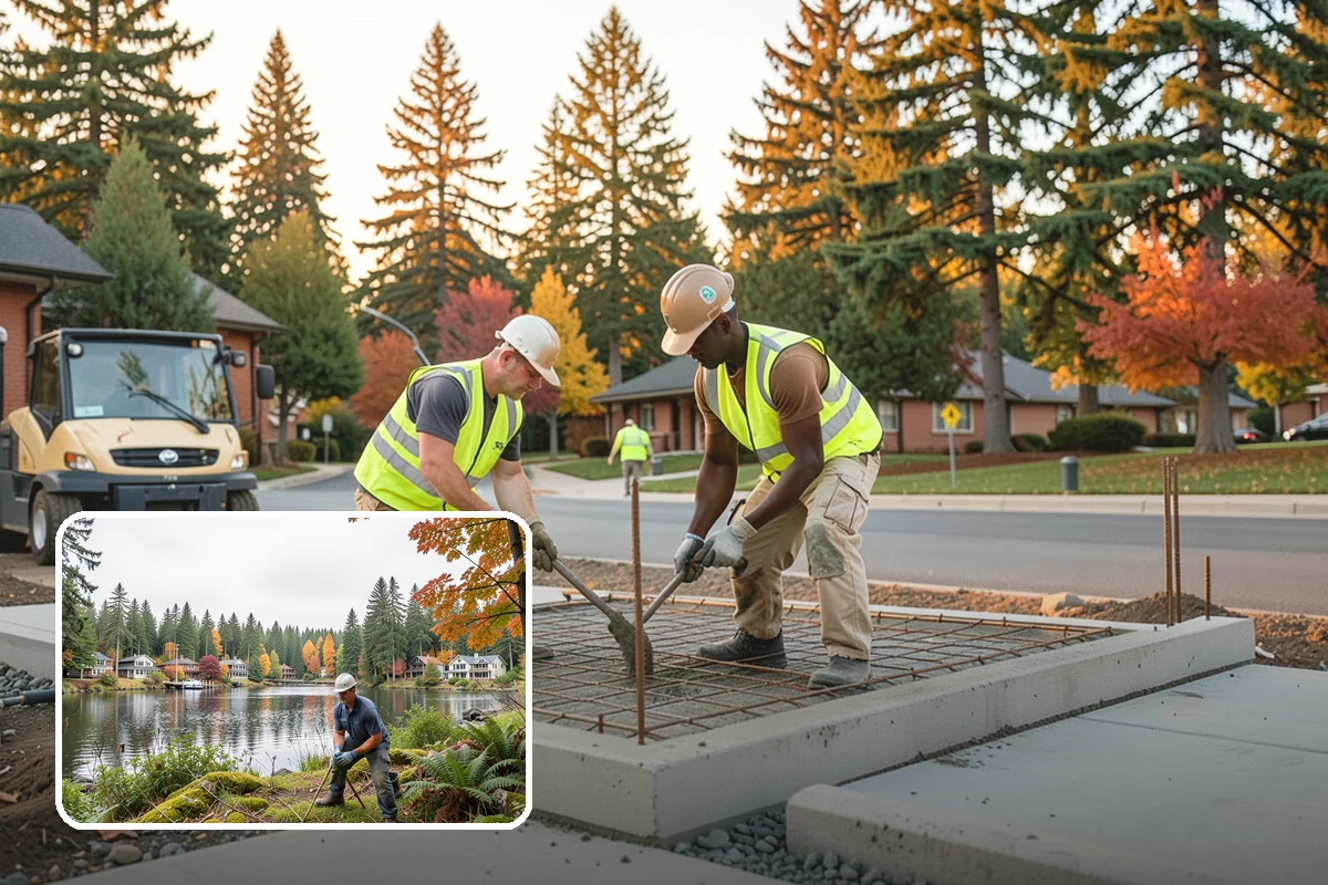 Bike Rack Installation in La Conner, Skagit County, WA - Supports active-transportation and bike-parking code requirements