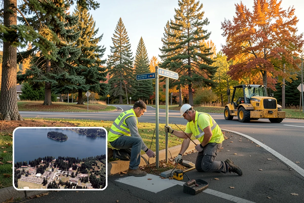 Bike Rack Installation in Lakewood, Pierce County, WA - Supports active-transportation and bike-parking code requirements