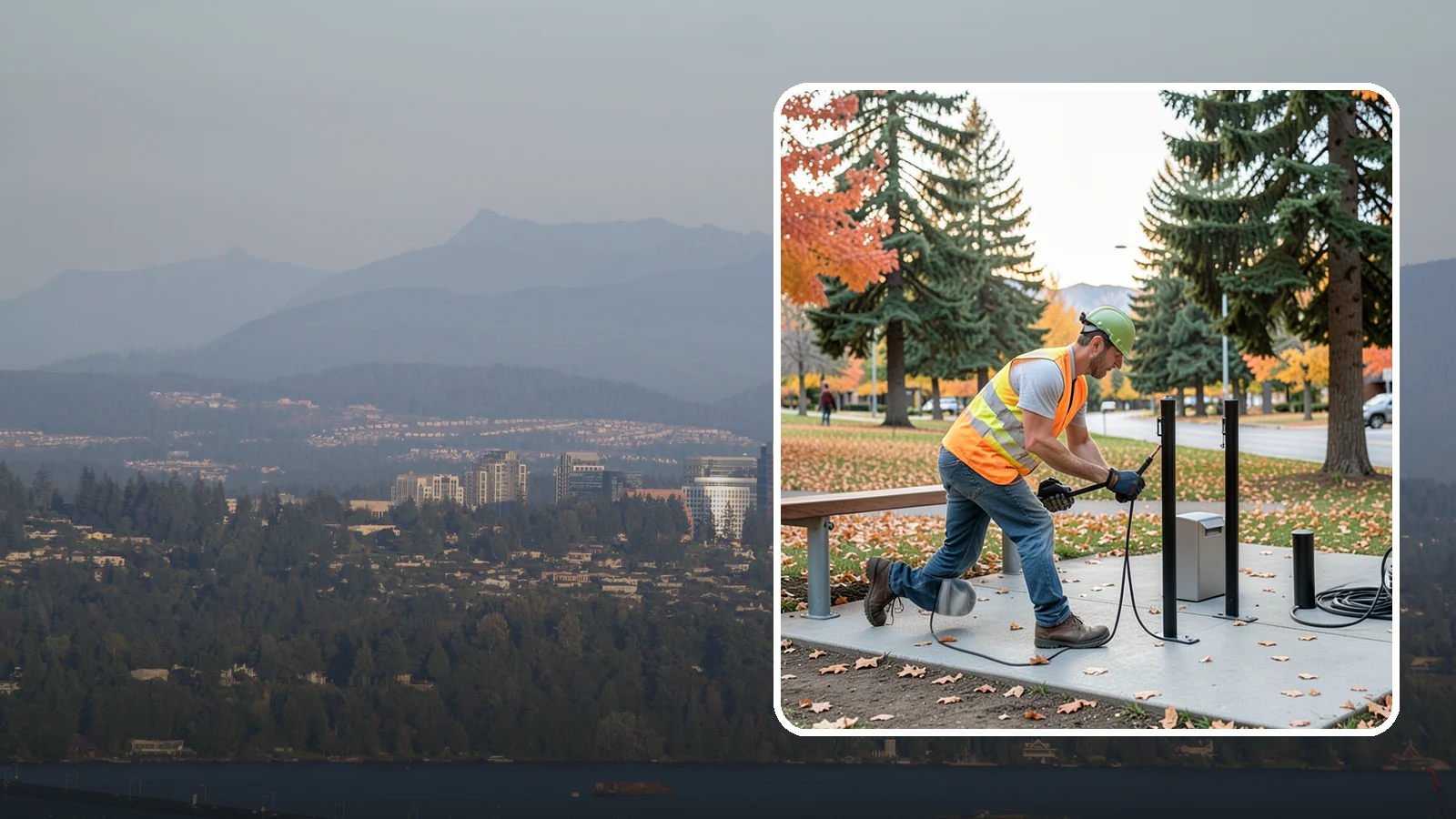 Bike Rack Installation in Medina, King County, WA - We install code-compliant bike racks at civic buildings, transit stops, and parks with secure anchoring.