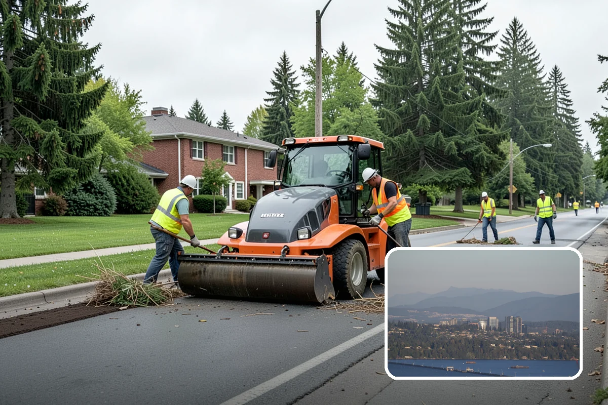 Bike Rack Installation in Medina, King County, WA - Supports active-transportation and bike-parking code requirements