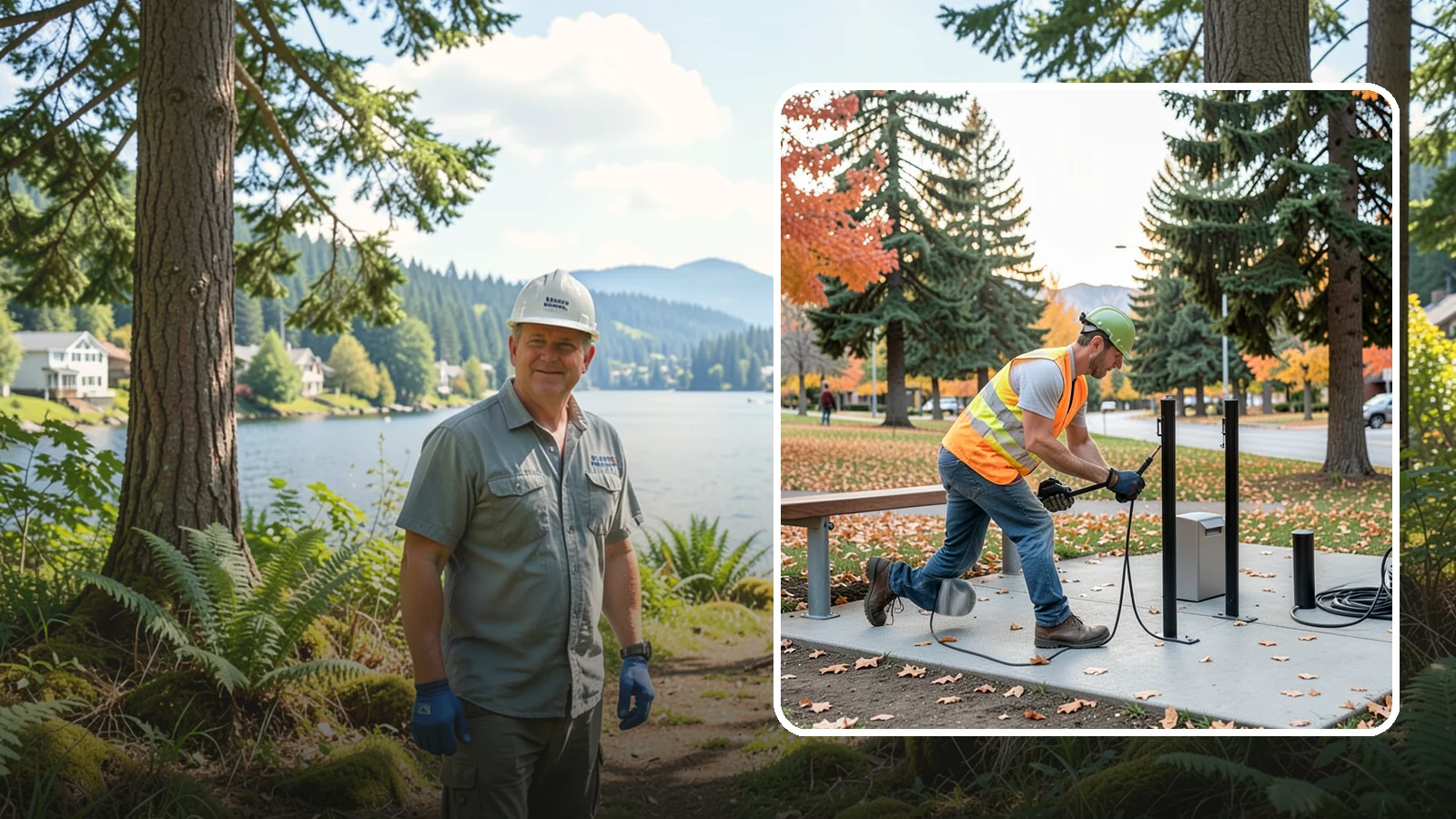 Bike Rack Installation in Milton, King County, WA - We install code-compliant bike racks at civic buildings, transit stops, and parks with secure anchoring.