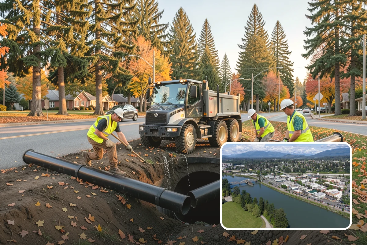 Bike Rack Installation in Mount Vernon, Skagit County, WA - Supports active-transportation and bike-parking code requirements