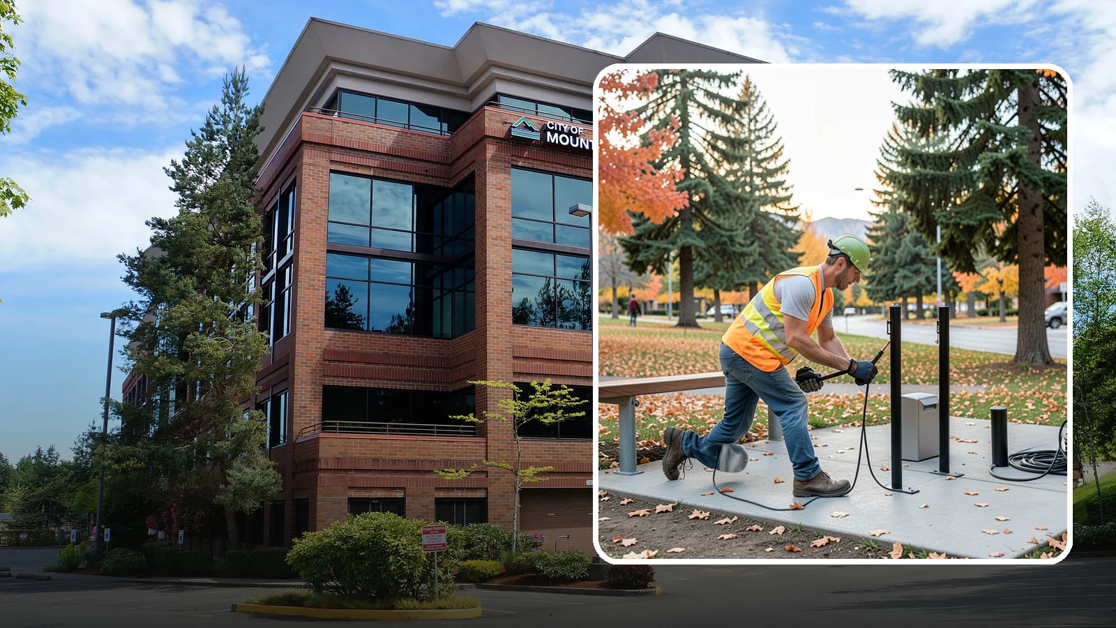 Bike Rack Installation in Mountlake Terrace, Snohomish County, WA - We install code-compliant bike racks at civic buildings, transit stops, and parks with secure anchoring.