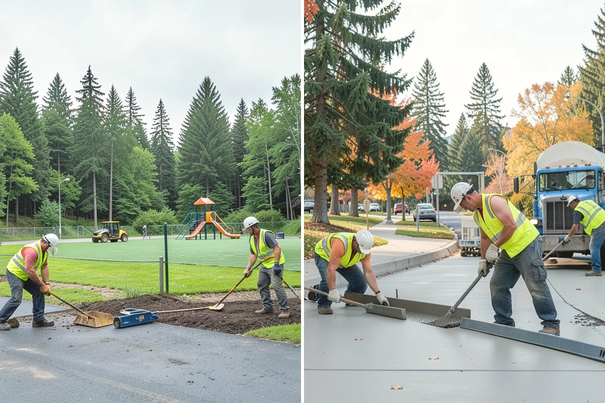 Bike Rack Installation in Mountlake Terrace, Snohomish County, WA - Confirm rack style, quantity, and code clearances