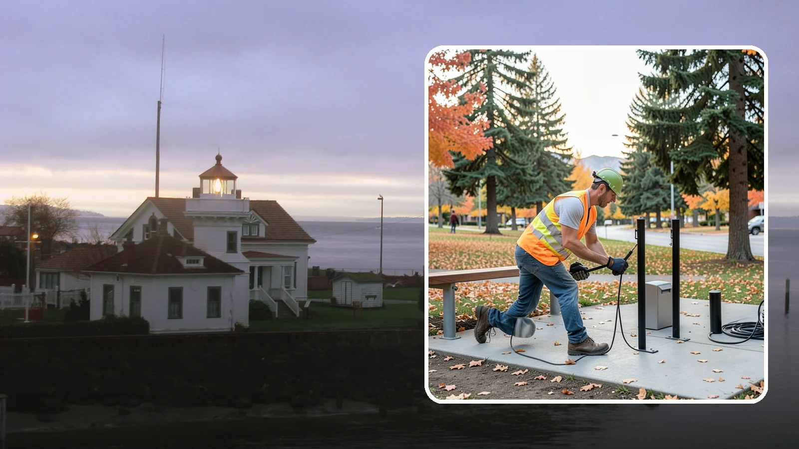 Bike Rack Installation in Mukilteo, Snohomish County, WA - We install code-compliant bike racks at civic buildings, transit stops, and parks with secure anchoring.