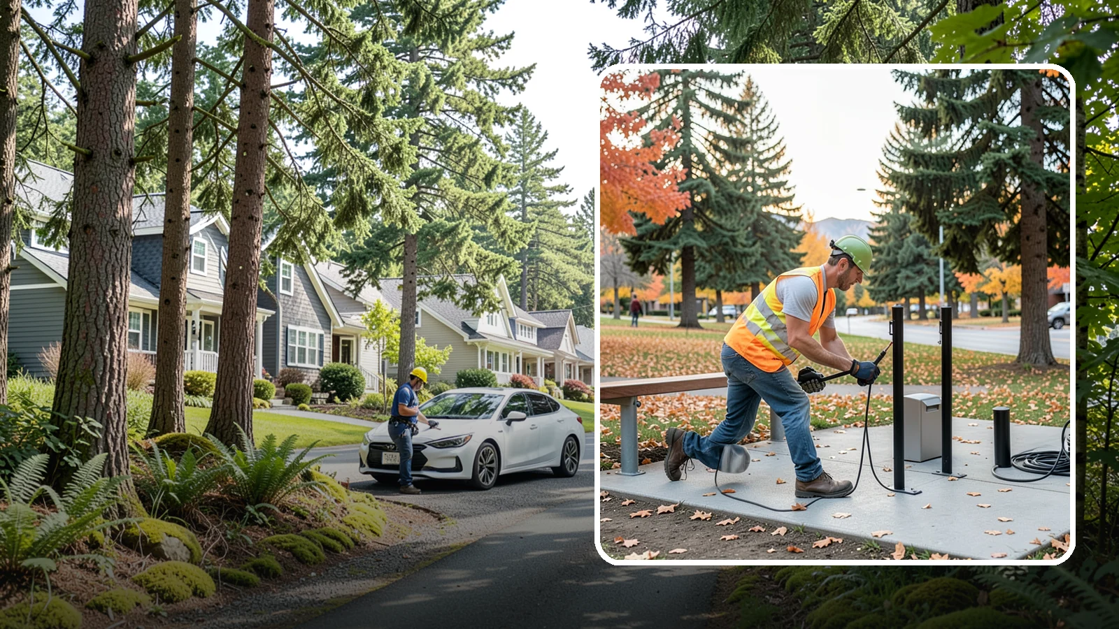 Bike Rack Installation in Normandy Park, King County, WA - We install code-compliant bike racks at civic buildings, transit stops, and parks with secure anchoring.