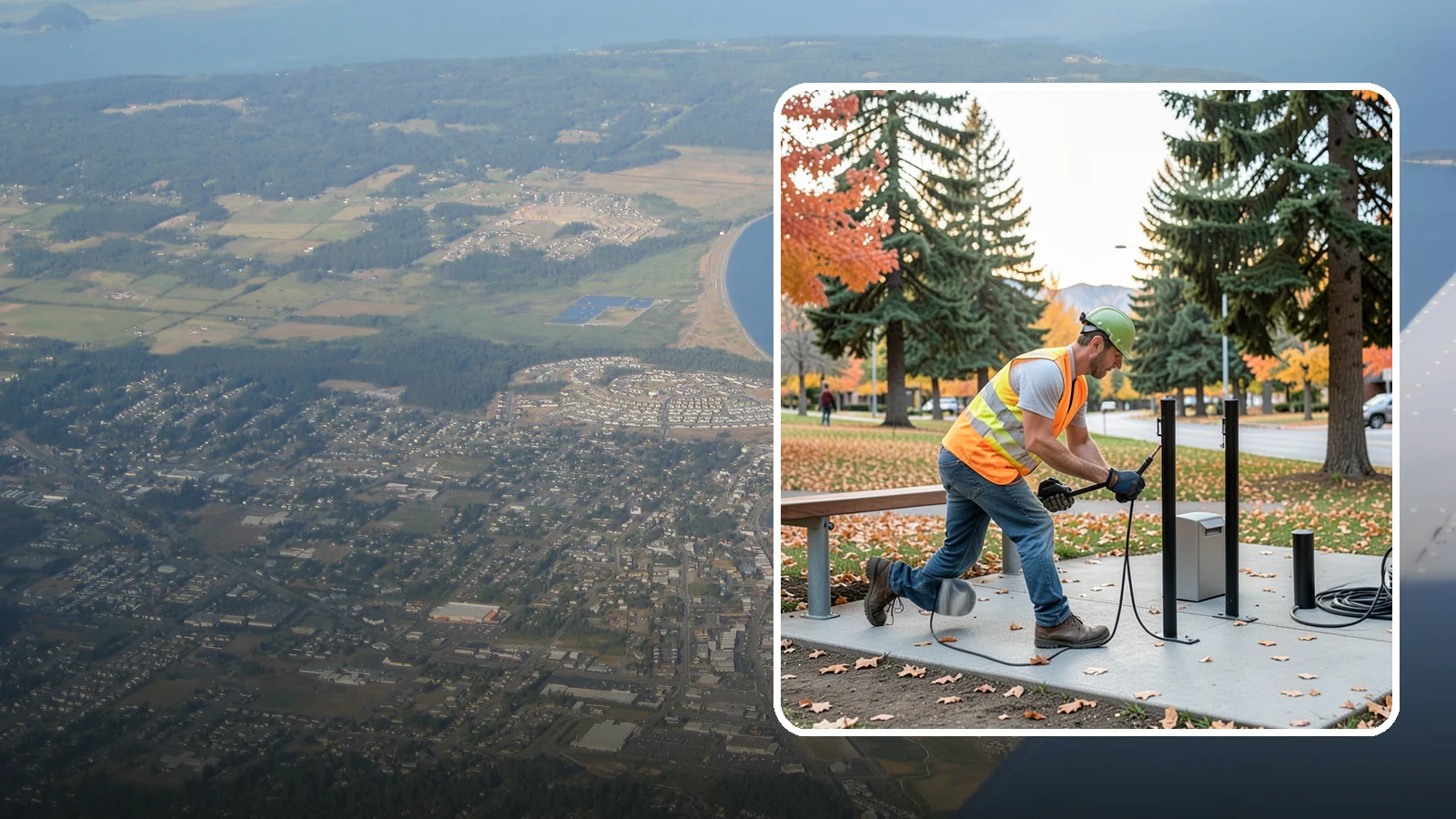 Bike Rack Installation in Oak Harbor, Island County, WA - We install code-compliant bike racks at civic buildings, transit stops, and parks with secure anchoring.