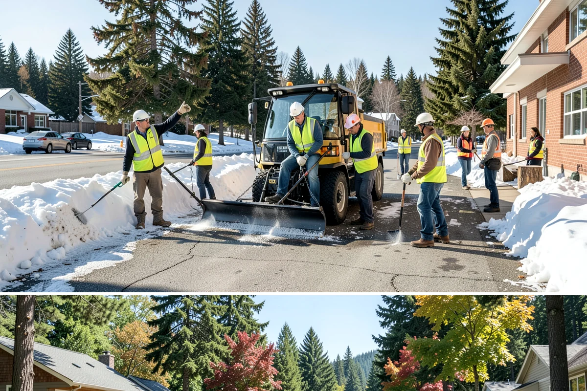 Bike Rack Installation in Orting, Pierce County, WA - Core-drilled installs proceed year-round on existing hardscape, while new footings favor drier weather for concrete cures.