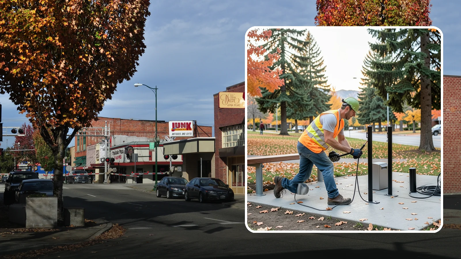 Bike Rack Installation in Puyallup, Pierce County, WA - We install code-compliant bike racks at civic buildings, transit stops, and parks with secure anchoring.