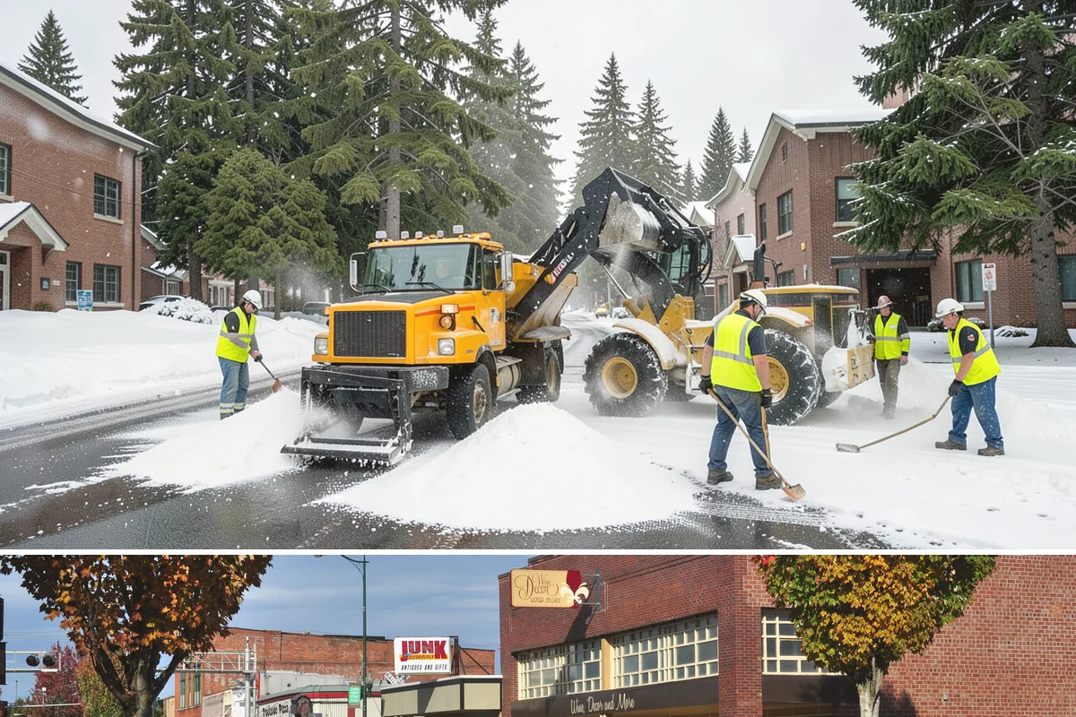 Bike Rack Installation in Puyallup, Pierce County, WA - Core-drilled installs proceed year-round on existing hardscape, while new footings favor drier weather for concrete cures.