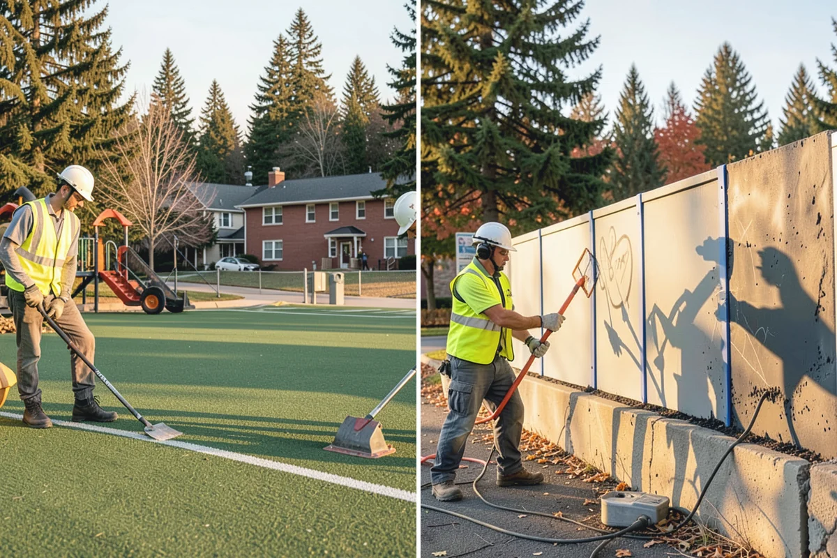Bike Rack Installation in Renton, King County, WA - Confirm rack style, quantity, and code clearances