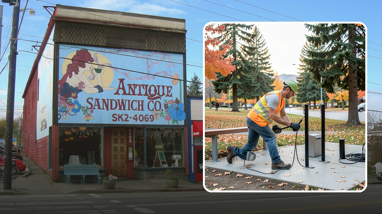 Bike Rack Installation in Ruston, Pierce County, WA - We install code-compliant bike racks at civic buildings, transit stops, and parks with secure anchoring.