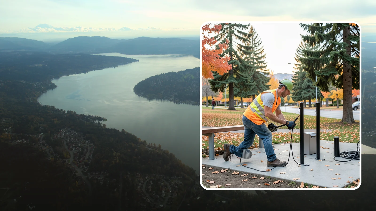 Bike Rack Installation in Sammamish, King County, WA - We install code-compliant bike racks at civic buildings, transit stops, and parks with secure anchoring.