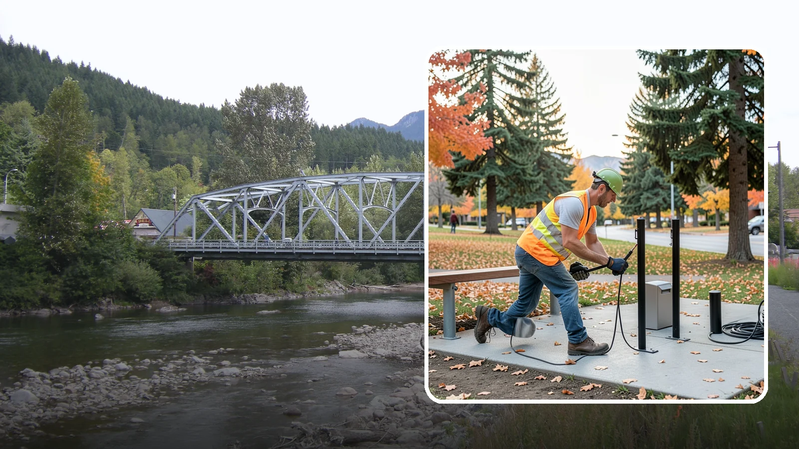 Bike Rack Installation in Skykomish, King County, WA - We install code-compliant bike racks at civic buildings, transit stops, and parks with secure anchoring.