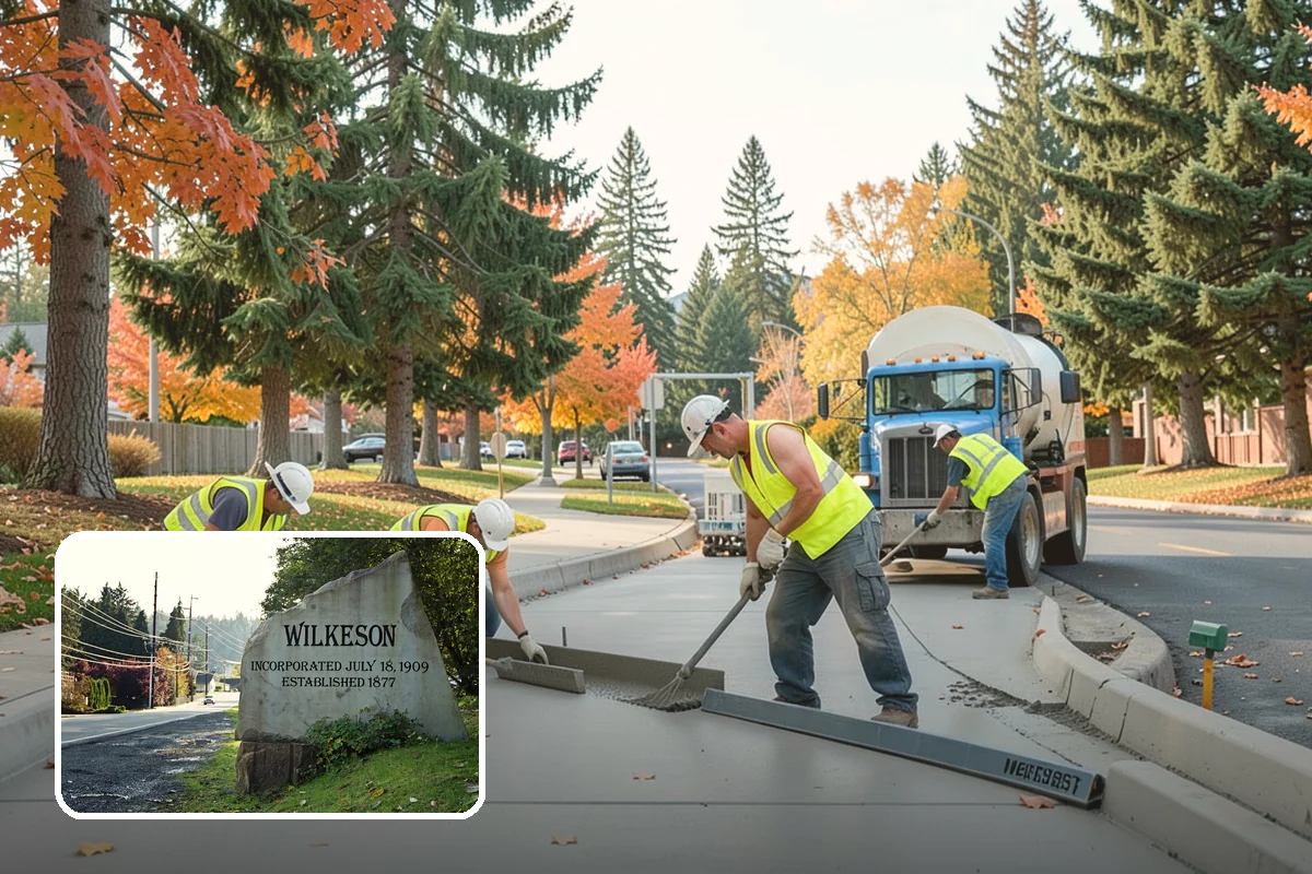 Bike Rack Installation in Wilkeson, Pierce County, WA - Supports active-transportation and bike-parking code requirements
