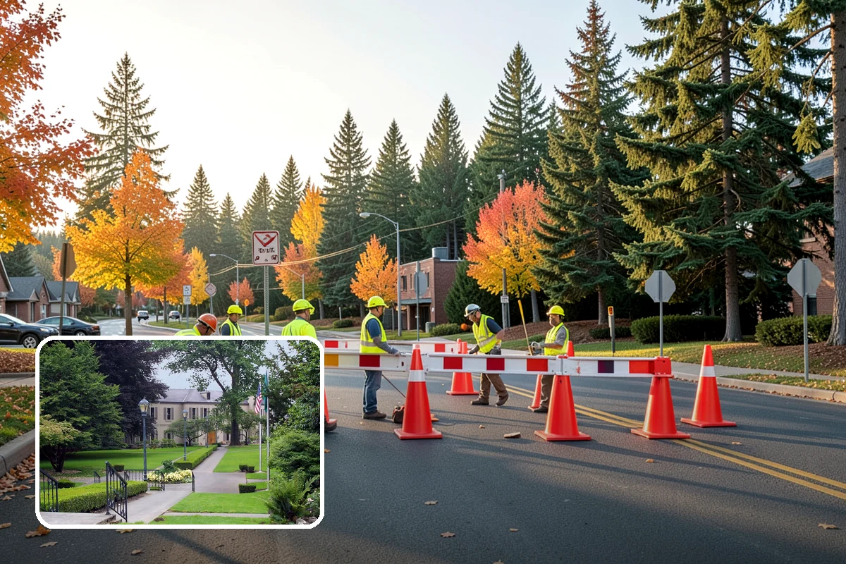 Bike Rack Installation in Woodinville, King County, WA - Supports active-transportation and bike-parking code requirements