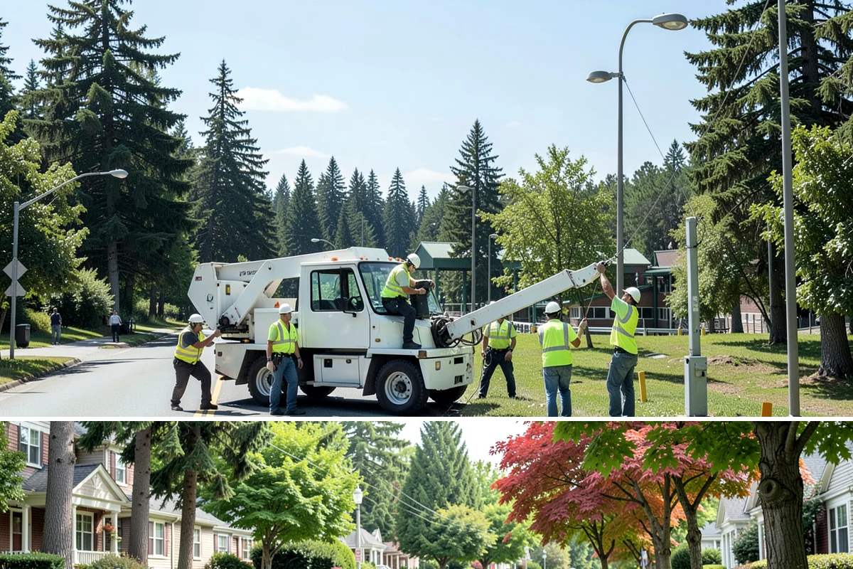 Bike Repair Station Installation in Beaux Arts Village, King County, WA - Installation is best scheduled in spring so stations are ready for the peak cycling season, with footing work favored in dry...