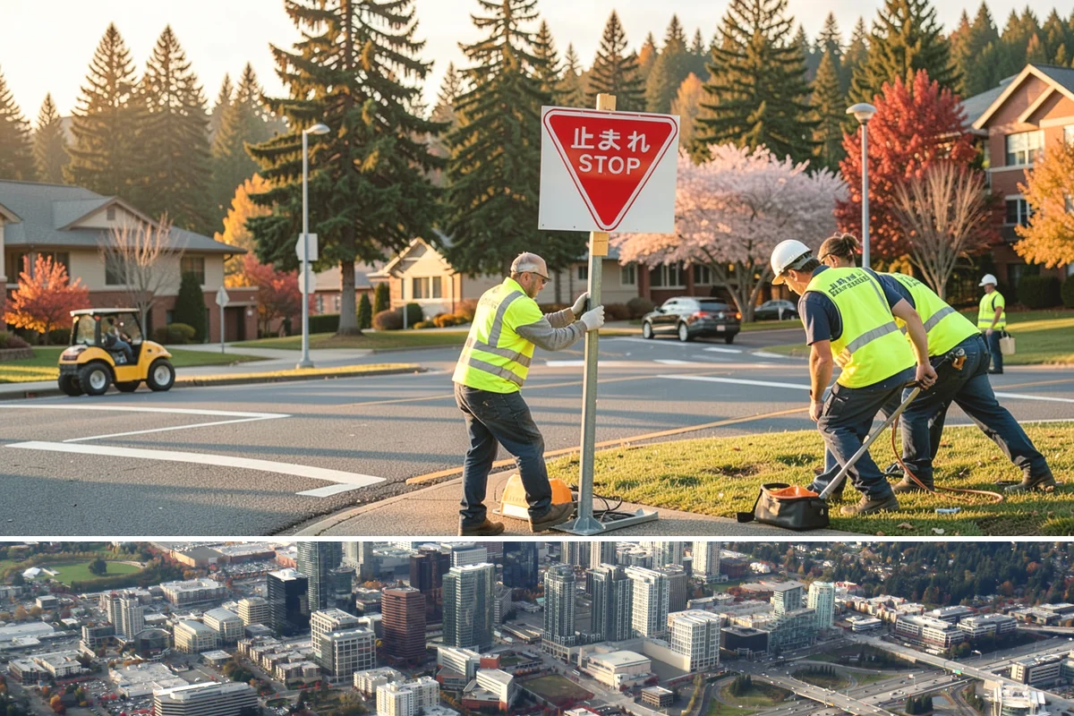 Bike Repair Station Installation in Bellevue, King County, WA - Installation is best scheduled in spring so stations are ready for the peak cycling season, with footing work favored in dry...