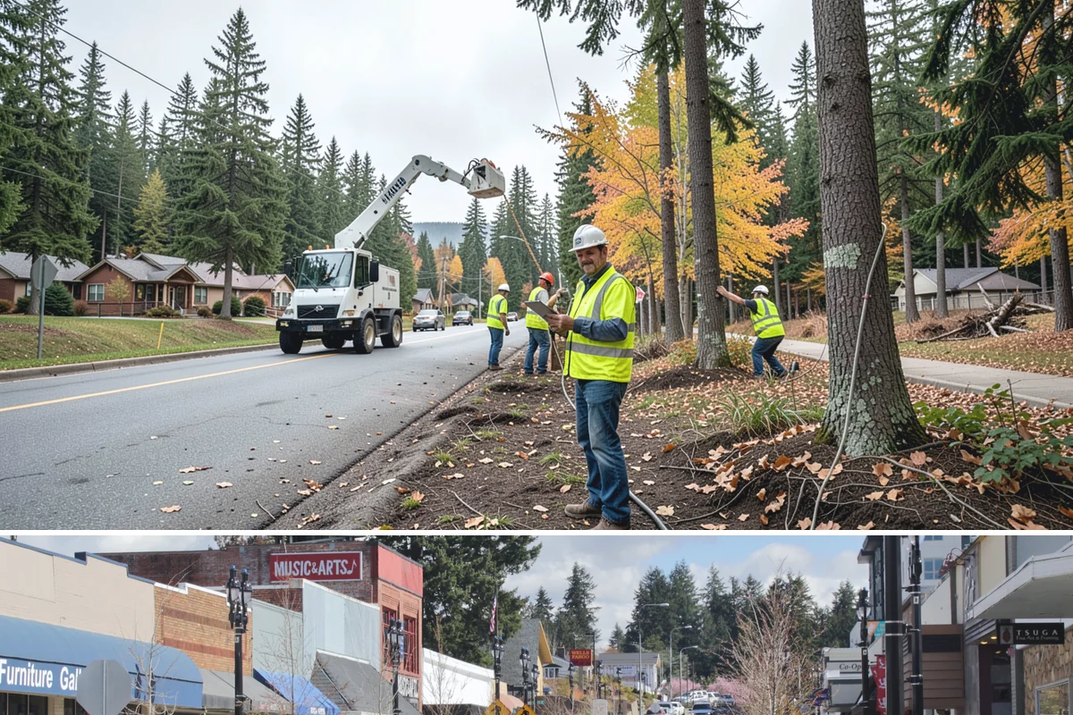 Bike Repair Station Installation in Bothell, King County, WA - Installation is best scheduled in spring so stations are ready for the peak cycling season, with footing work favored in dry...