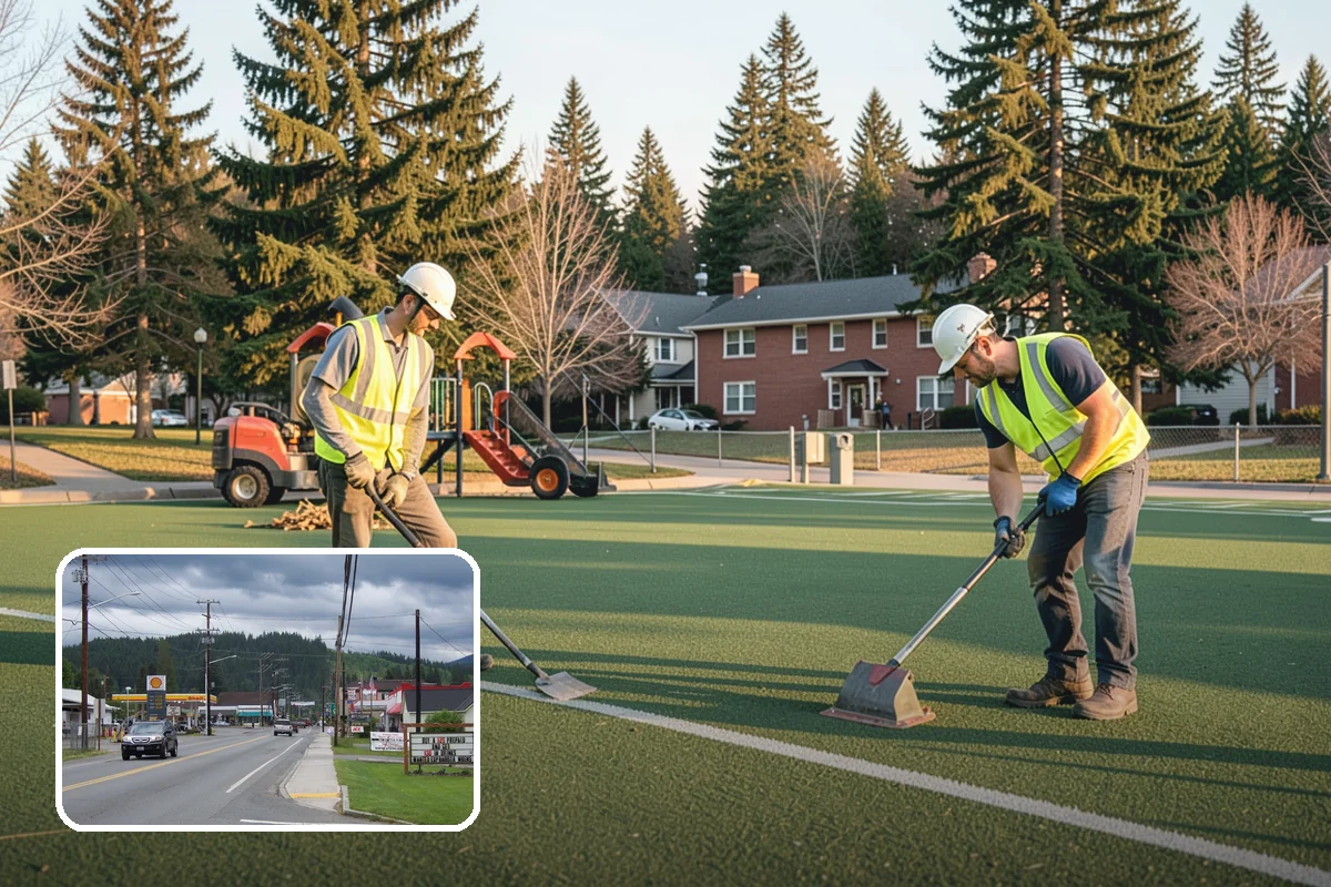 Bike Repair Station Installation in Granite Falls, Snohomish County, WA - Supports active-transportation and trail connectivity goals