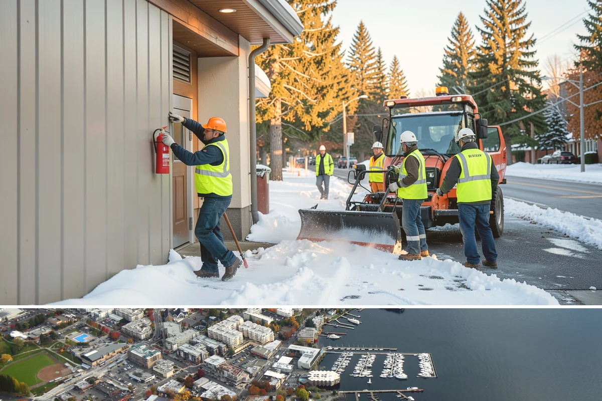 Bike Repair Station Installation in Kirkland, King County, WA - Installation is best scheduled in spring so stations are ready for the peak cycling season, with footing work favored in dry...