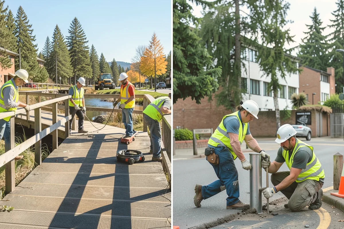 Bike Repair Station Installation in Milton, King County, WA - Confirm station model, location, and footing requirements