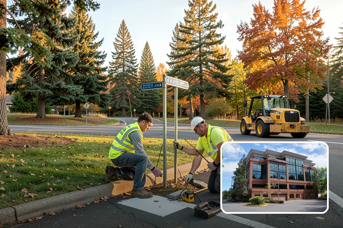 Bike Repair Station Installation in Mountlake Terrace, Snohomish County, WA - Supports active-transportation and trail connectivity goals