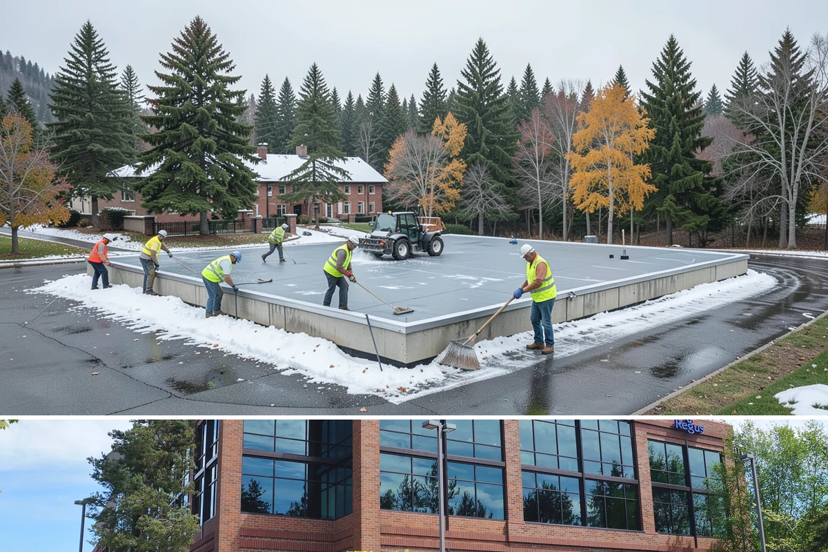 Bike Repair Station Installation in Mountlake Terrace, Snohomish County, WA - Installation is best scheduled in spring so stations are ready for the peak cycling season, with footing work favored in dry...