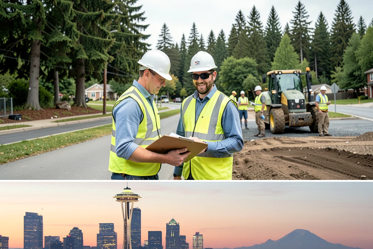 Bike Repair Station Installation in Seattle, King County, WA - Installation is best scheduled in spring so stations are ready for the peak cycling season, with footing work favored in dry...