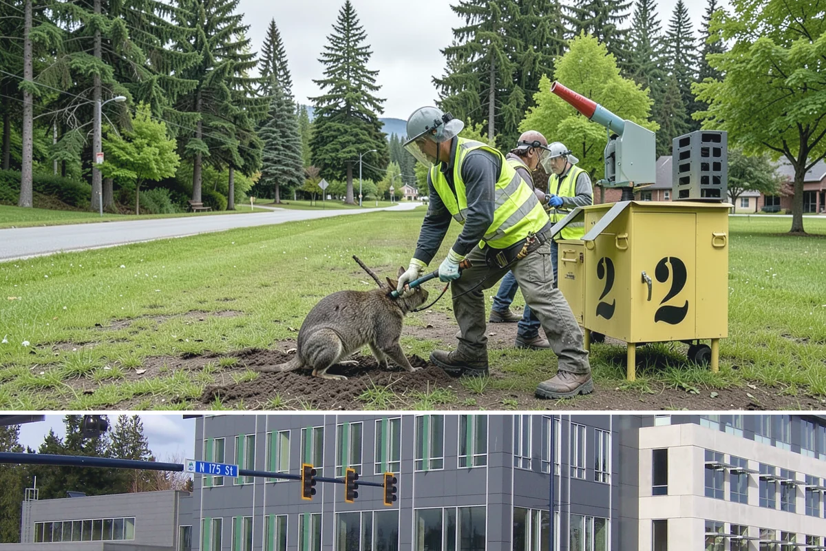 Bike Repair Station Installation in Shoreline, King County, WA - Installation is best scheduled in spring so stations are ready for the peak cycling season, with footing work favored in dry...