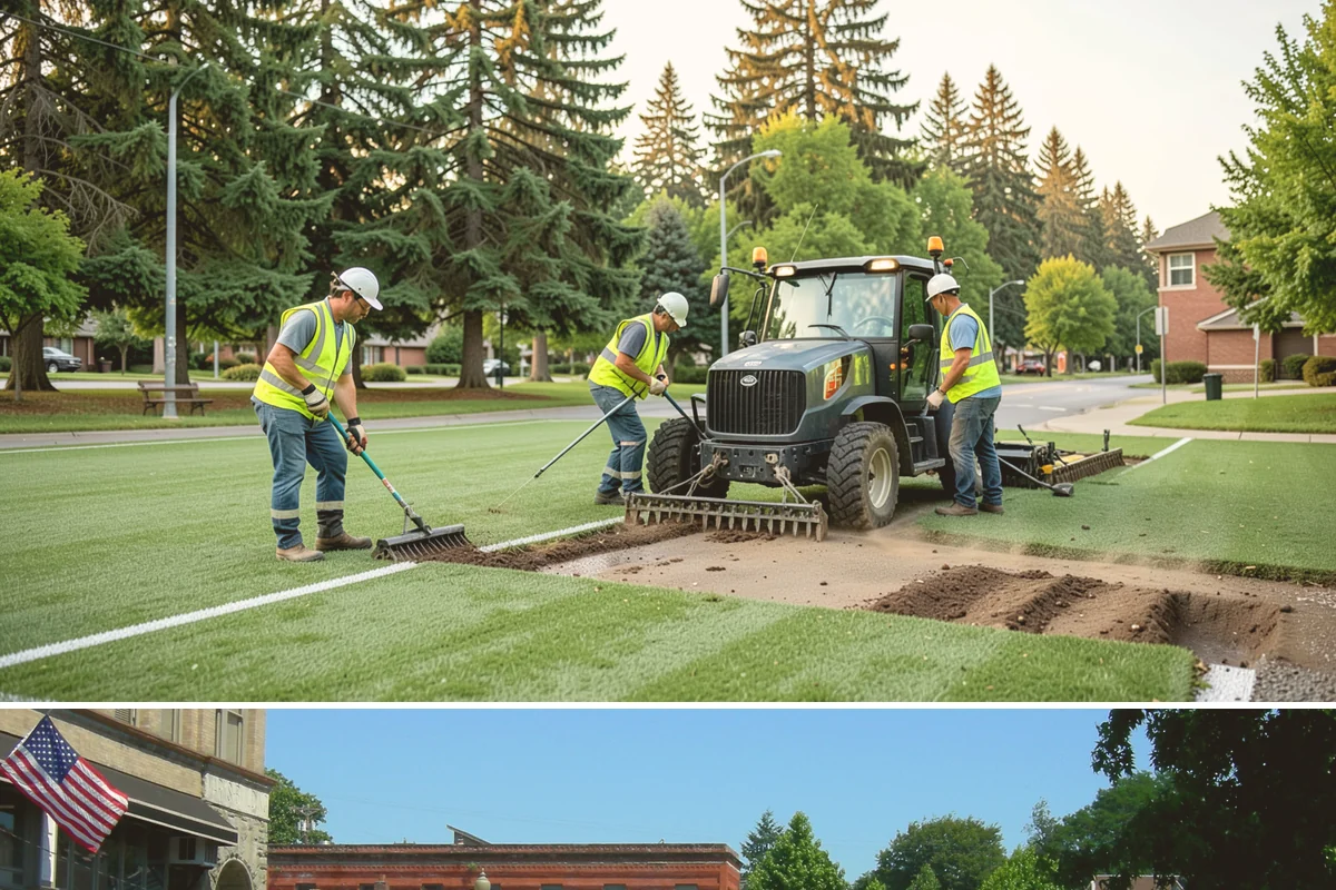 Bike Repair Station Installation in Snohomish, Snohomish County, WA - Installation is best scheduled in spring so stations are ready for the peak cycling season, with footing work favored in dry...