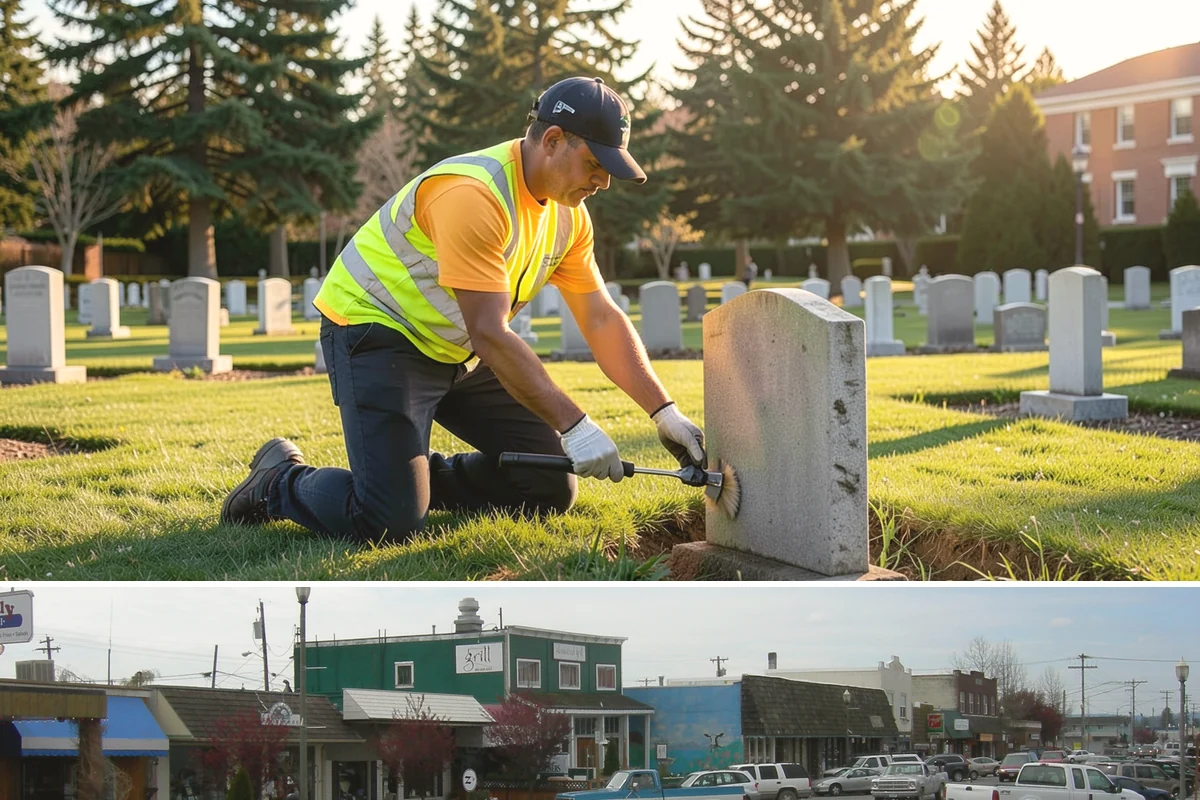 Bike Repair Station Installation in Stanwood, Snohomish County, WA - Installation is best scheduled in spring so stations are ready for the peak cycling season, with footing work favored in dry...