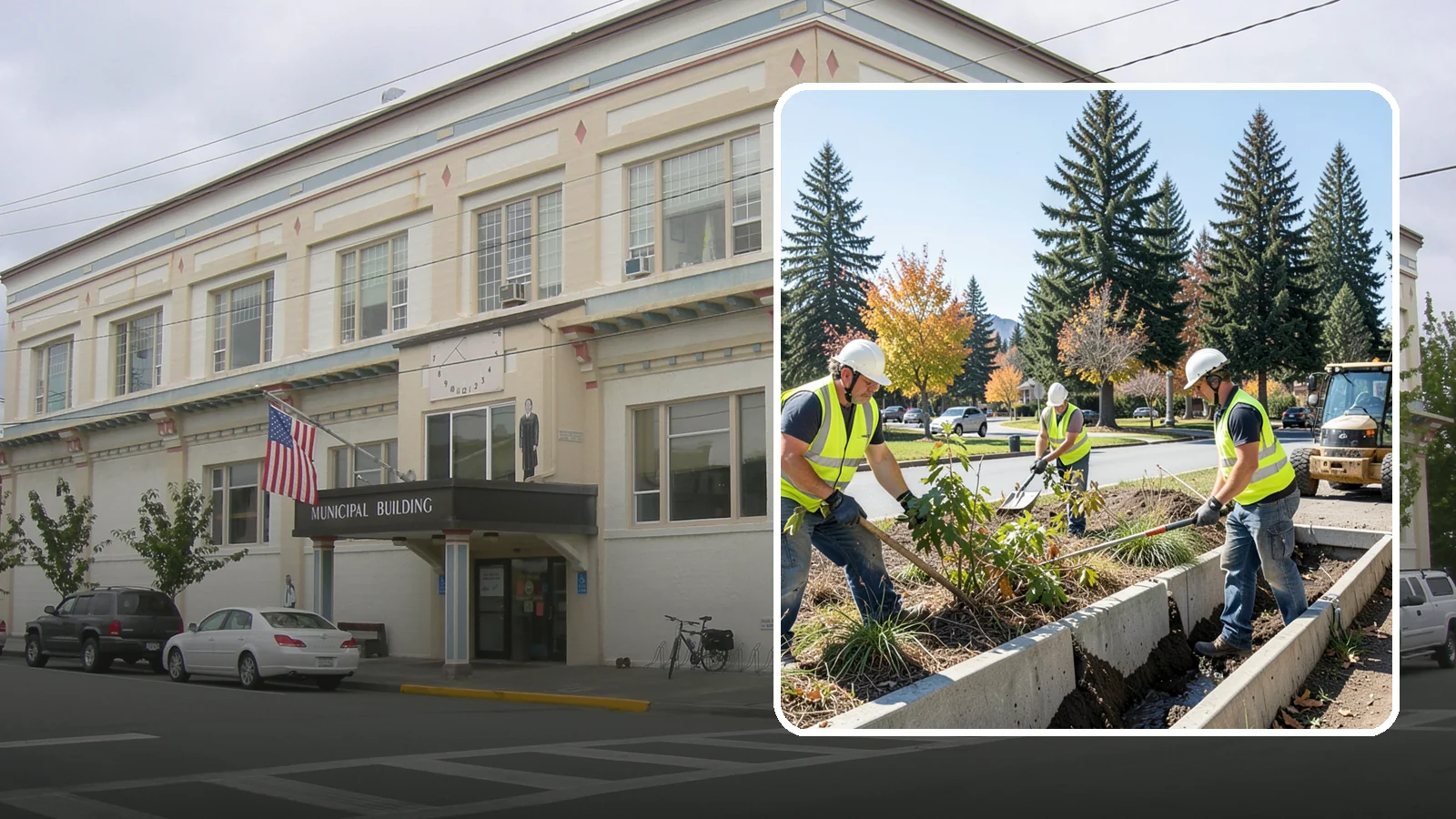 Bioswale Maintenance in Anacortes, Skagit County, WA - Vegetation and sediment management that keeps bioswales treating runoff as designed.