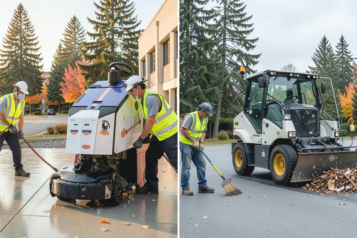 Bioswale Maintenance in Beaux Arts Village, King County, WA - Inspect vegetation health, sediment, and flow paths