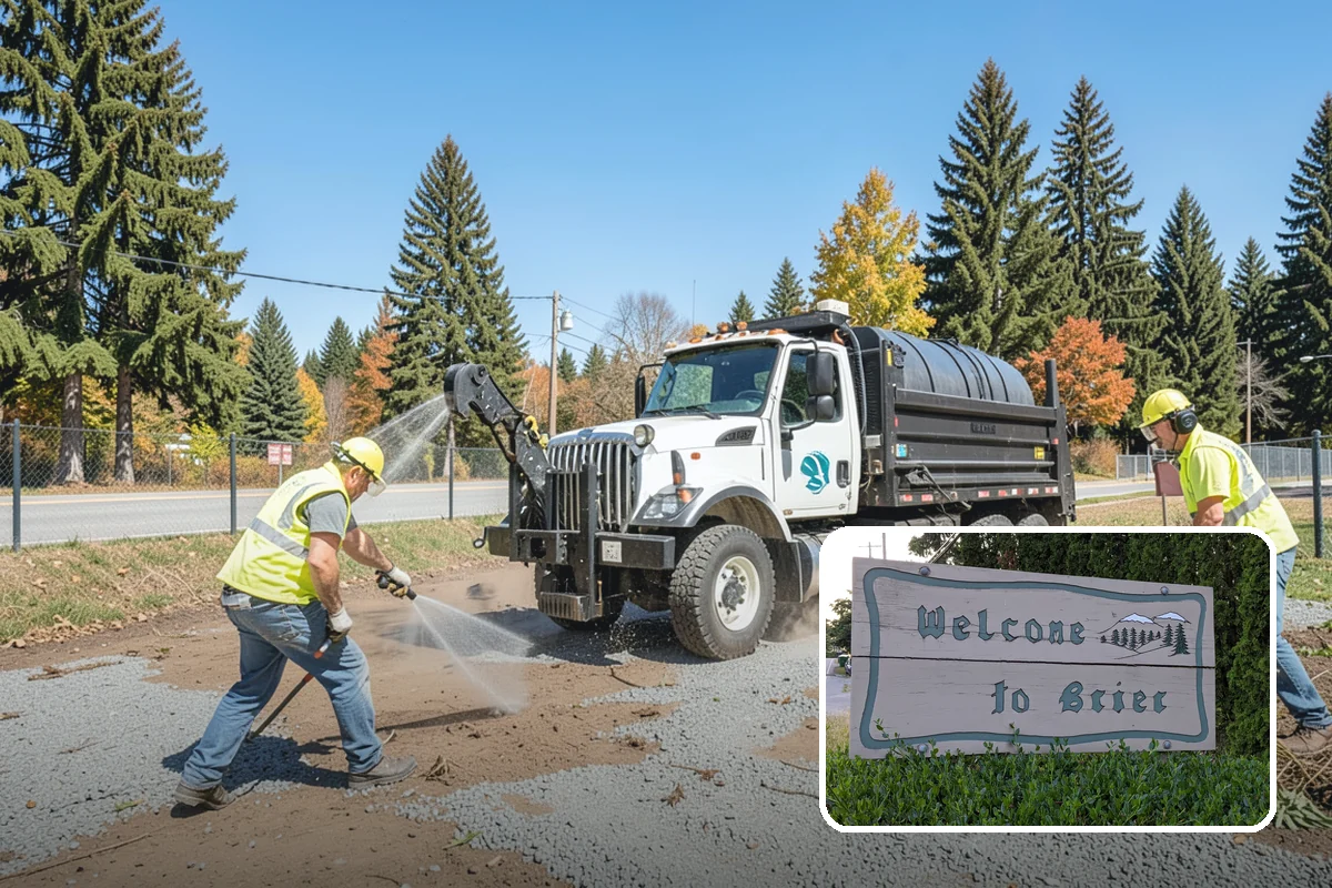 Bioswale Maintenance in Brier, Snohomish County, WA - Sustained pollutant-removal performance of the facility