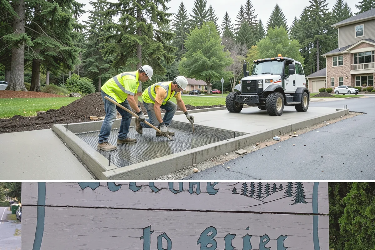 Bioswale Maintenance in Brier, Snohomish County, WA - Major vegetation work is best done in late spring and summer, while inspections continue through the wet season to catch flow...