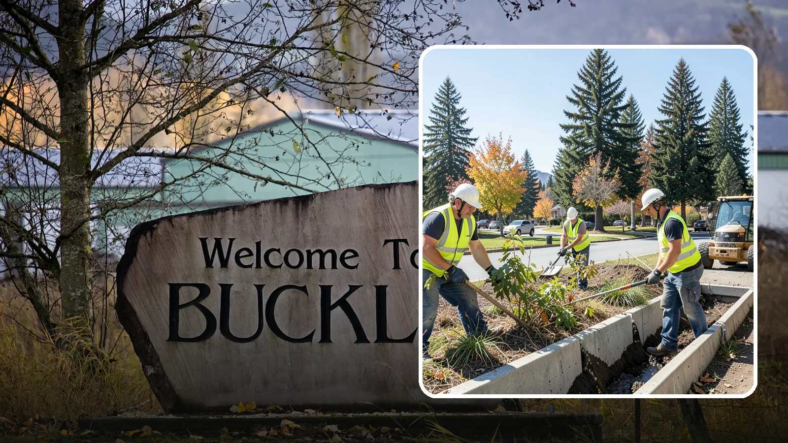 Bioswale Maintenance in Buckley, Pierce County, WA - Vegetation and sediment management that keeps bioswales treating runoff as designed.