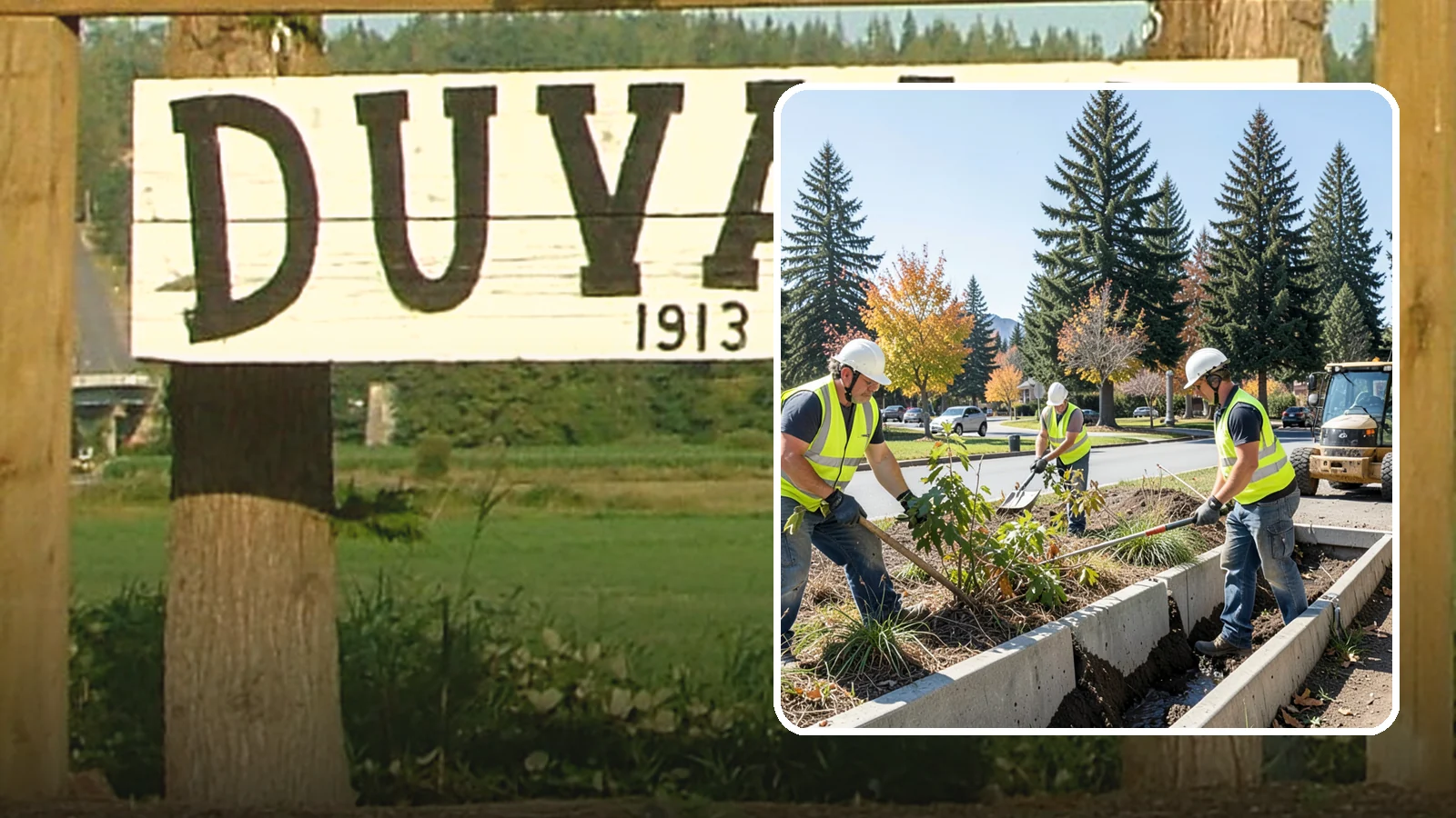 Bioswale Maintenance in Duvall, King County, WA - Vegetation and sediment management that keeps bioswales treating runoff as designed.