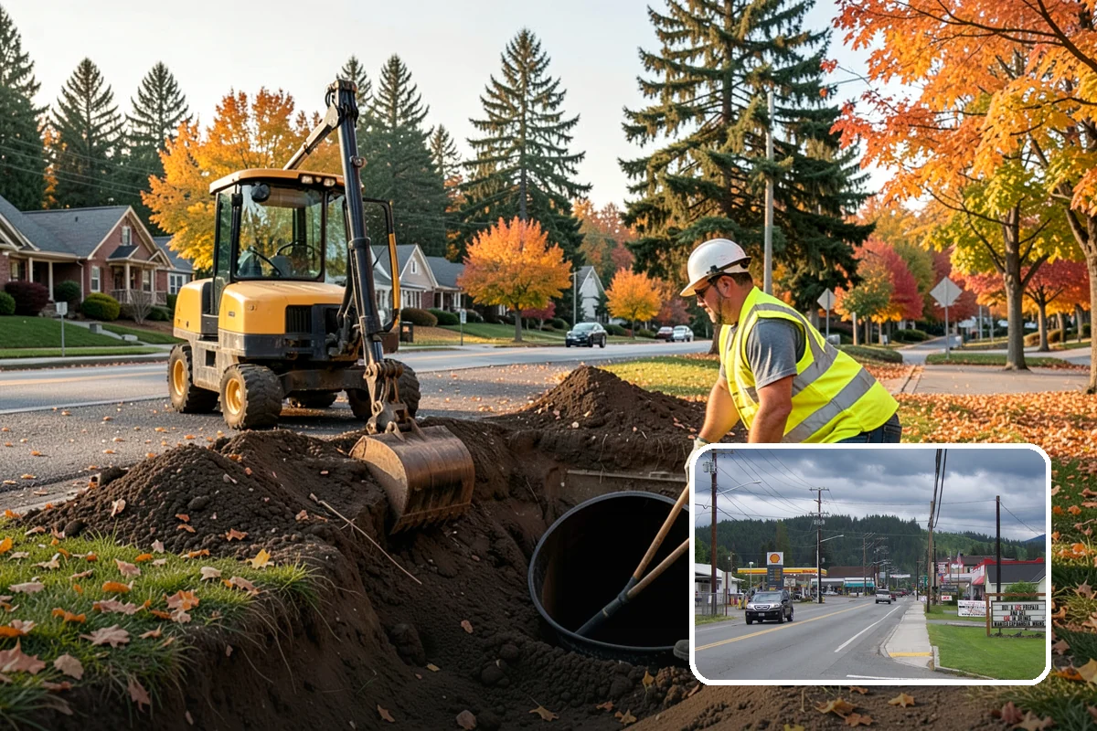 Bioswale Maintenance in Granite Falls, Snohomish County, WA - Sustained pollutant-removal performance of the facility