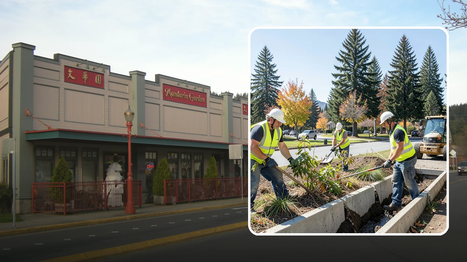 Bioswale Maintenance in Issaquah, King County, WA - Vegetation and sediment management that keeps bioswales treating runoff as designed.