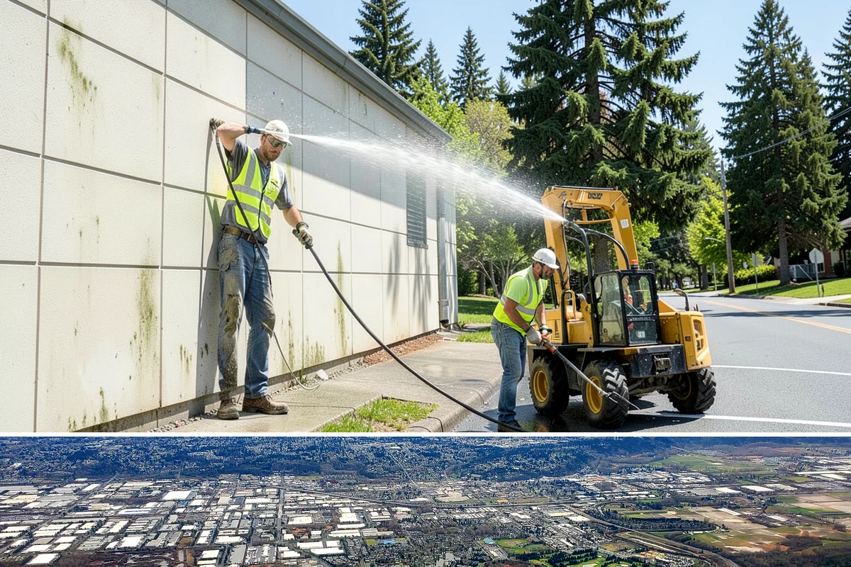 Bioswale Maintenance in Kent, King County, WA - Major vegetation work is best done in late spring and summer, while inspections continue through the wet season to catch flow...