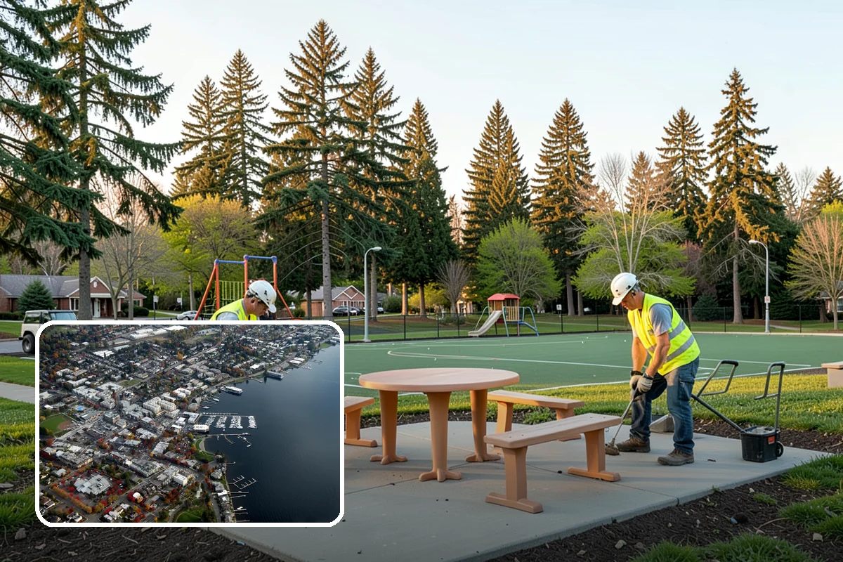 Bioswale Maintenance in Kirkland, King County, WA - Sustained pollutant-removal performance of the facility