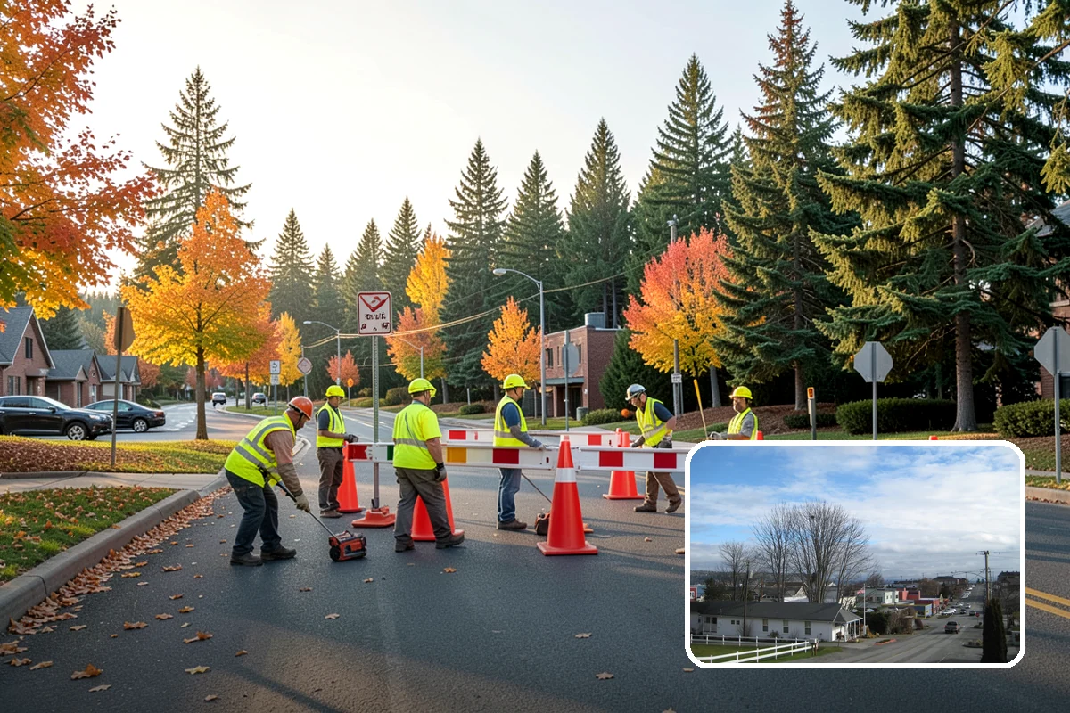 Bioswale Maintenance in Langley, Island County, WA - Sustained pollutant-removal performance of the facility