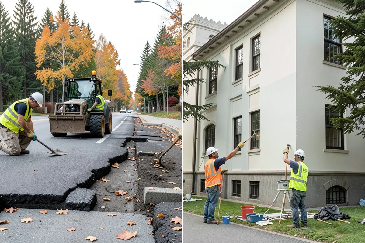 Bioswale Maintenance in Lyman, Skagit County, WA - Inspect vegetation health, sediment, and flow paths