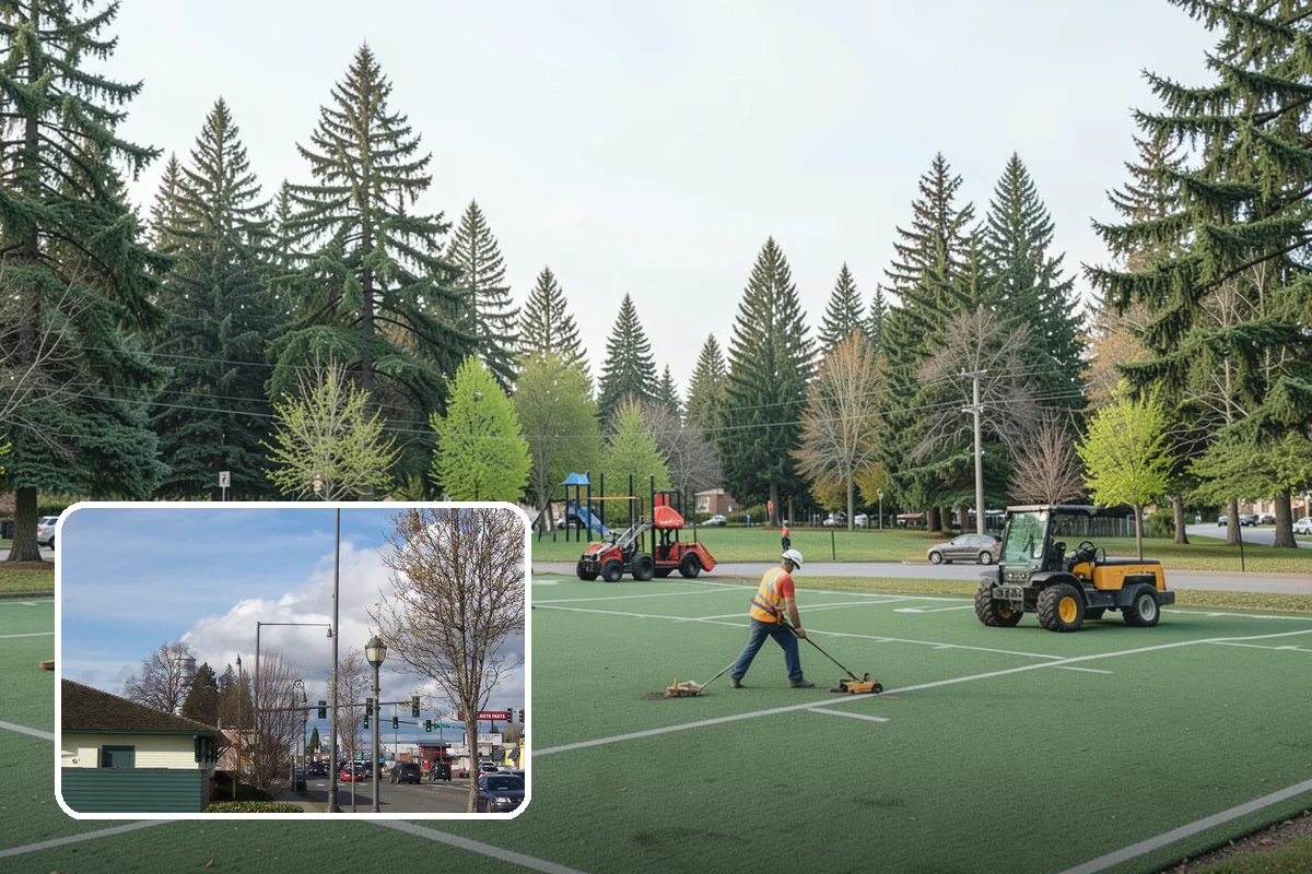 Bioswale Maintenance in Marysville, Snohomish County, WA - Sustained pollutant-removal performance of the facility