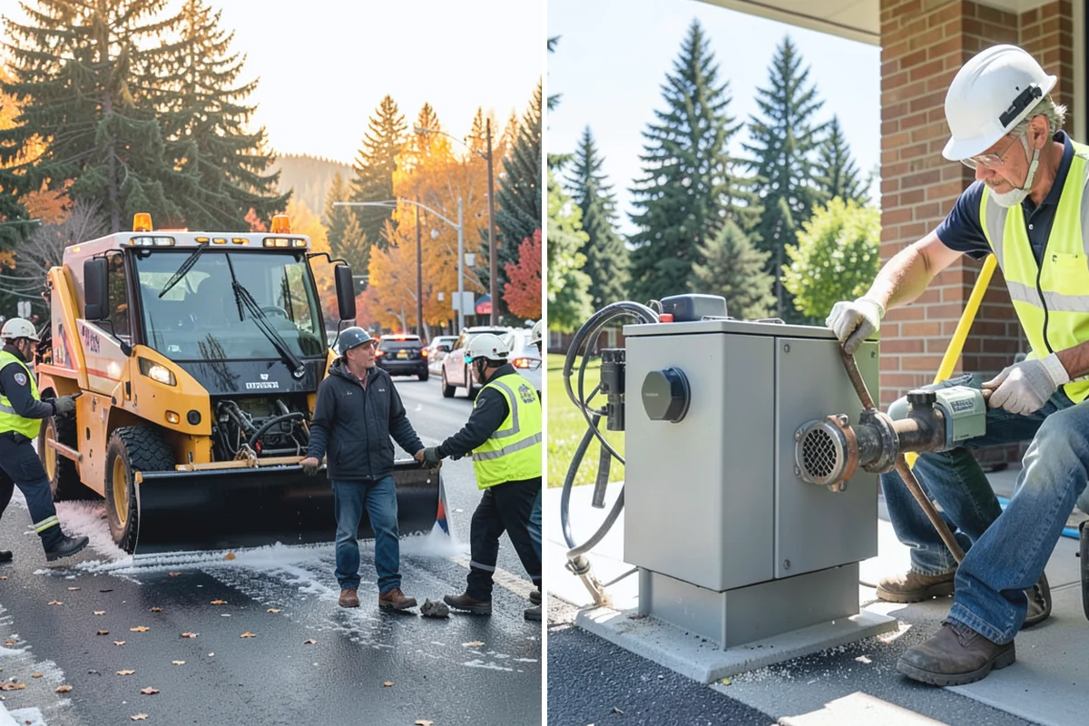 Bioswale Maintenance in Medina, King County, WA - Inspect vegetation health, sediment, and flow paths