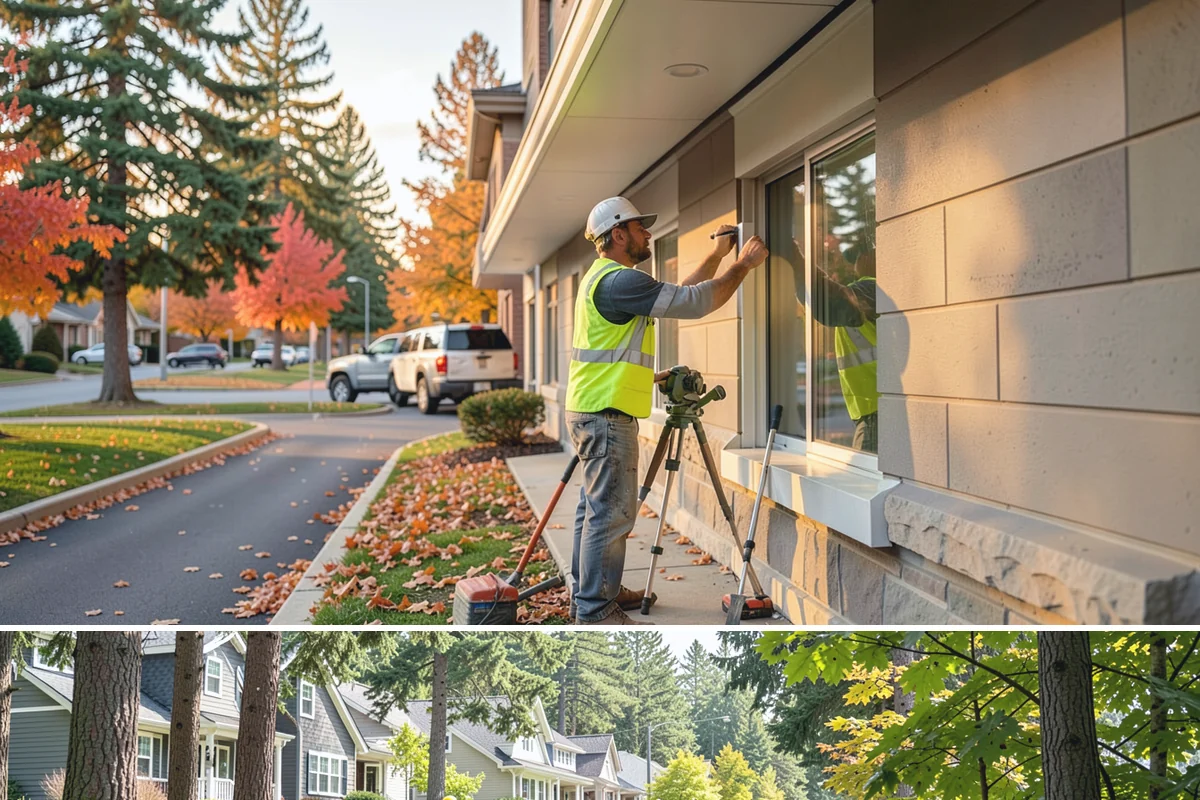 Bioswale Maintenance in Normandy Park, King County, WA - Major vegetation work is best done in late spring and summer, while inspections continue through the wet season to catch flow...