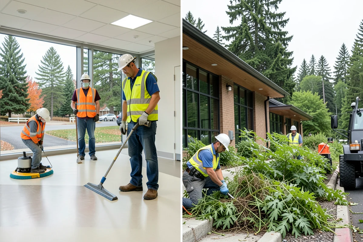 Bioswale Maintenance in Puyallup, Pierce County, WA - Inspect vegetation health, sediment, and flow paths