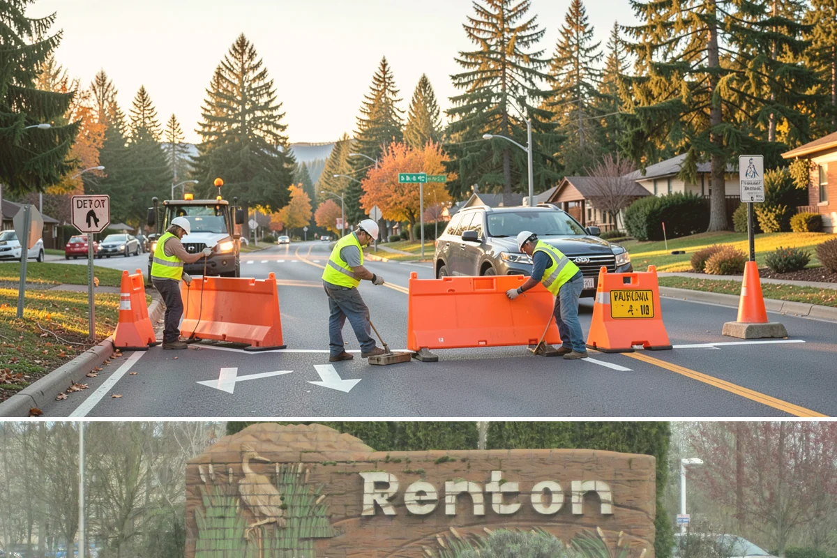 Bioswale Maintenance in Renton, King County, WA - Major vegetation work is best done in late spring and summer, while inspections continue through the wet season to catch flow...