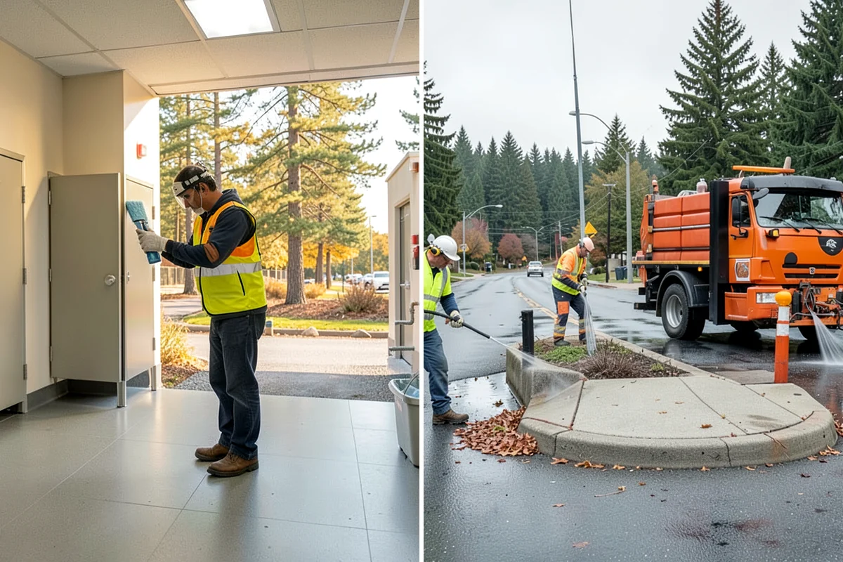 Bioswale Maintenance in Seattle, King County, WA - Inspect vegetation health, sediment, and flow paths